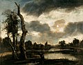 Thumbnail for File:Aert van der Neer (1603-1677) - Moonlit Riverscape - 1420337 - National Trust.jpg