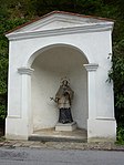 Path chapel with figure St.  Johannes Nepomuk