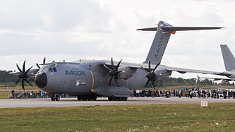 English: Airbus A400M (EC-404; MSN 004) at ILA Berlin Air Show 2012. Deutsch: Airbus A400M (EC-404; MSN 004) auf der ILA Berlin Air Show 2012.