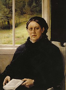Alexandra Edelfelt, gadikya, 1883