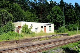 Stillgelegter Bahnhof Altenschwand (2017)