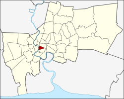 Silom - Localizzazione