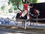 穴八幡宮 流鏑馬奉納（2010年10月撮影）