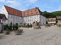 Ancien logis abbatial (XVIIIe), puis Hôpital Stoltz-Grimm, 12 Cour de l'Abbaye