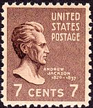 Issue of 1938 Andrew Jackson 1938 Issue-7c.jpg