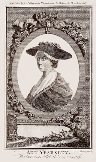 <span class="mw-page-title-main">Ann Yearsley</span> English poet and writer (1753–1806)