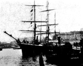 Antarctic i Göteborgs havn 1901