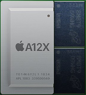 Apple A12X System on a chip (SoC) designed by Apple Inc.