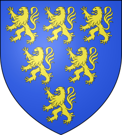 Arms of William Longespée, 3rd Earl of Salisbury (d.1226).svg