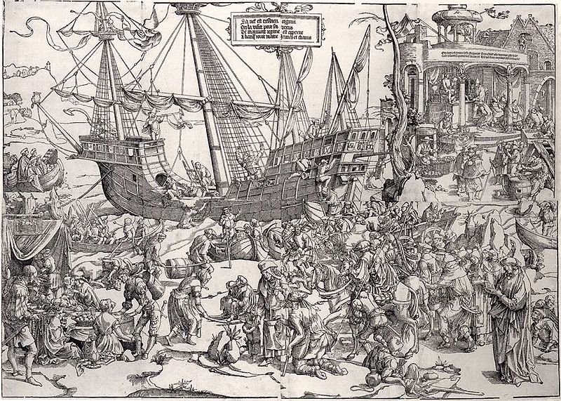 File:Artwork by unknown artist - The Ship of St Stonybroke - WGA24037.jpg