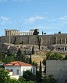 Acropolis vanuit Museum