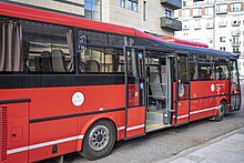 Arriva SOR bus for Bratislava Region Autobus noveho zupneho autobusoveho dopravcu Arriva.jpg