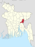 BD Brahmanbaria Localisateur de district map.svg