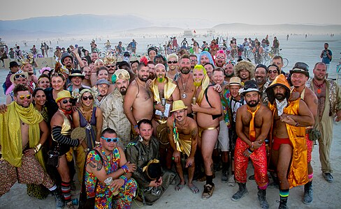 Participants de Burning Man (BM 2013)