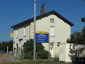 A Gare de Marcheprime cikk szemléltető képe