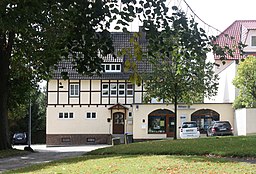 Bad Klosterlausnitz, half-timbered house on the Geraer Straße