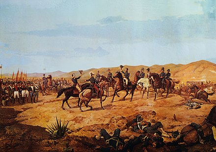 The pro-independence forces delivered a crushing defeat to the royalists and secured the independence of Peru in the 1824 battle of Ayacucho.