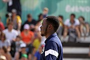 Deutsch: Beachvolleyball bei den Olympischen Jugendspielen 2018; Tag 11, 17. Oktober 2018; Jungen, Spiel um Platz 3 – USA (Devon Newberry/Lindsey Sparks)-Norwegen (Emilie Olimstad/Frida Berntsen) 1:2 (21–1/13–21/9–15) English: Beach volleyball at the 2018 Summer Youth Olympics at 17 October 2018 – Bronze Medal Match – USA (Devon Newberry/Lindsey Sparks)-Norway (Emilie Olimstad/Frida Berntsen) 1:2 (21–1/13–21/9–15)