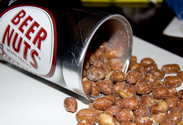 Beer Nuts are produced in Bloomington