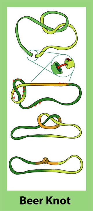 <span class="mw-page-title-main">Beer knot</span> Type of knot