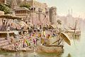 बनारस का तैल चित्र, १८९०