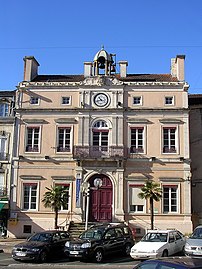 Ce même bâtiment en 2009, alors reconverti en bibliothèque municipale (1971-2012)