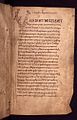 11. La première page du manuscrit Junius.