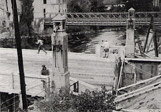 Rok 1948, odbudowa mostu