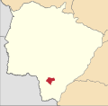 Thumbnail for File:Brazil Mato Grosso do Sul Caarapo location map.svg