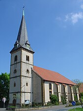 Brockhagen, evang.-lutherse St. Joriskerk (1754; toren uit 1568)