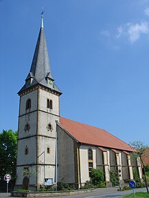 St. Georg Church in Brockhagen, a part of the municipality of Steinhagen