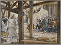 Brooklyn Museum - The Jews Took Up Rocks to Stone Jesus (Les juifs prirent des pierres pour lapider Jésus) - James Tissot.jpg