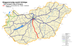 A Budapest–Kunszentmiklós-Tass–Kelebia-vasútvonal útvonala