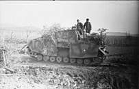 Sturmpanzer в районе Анцио-Неттуно в Италии, март 1944