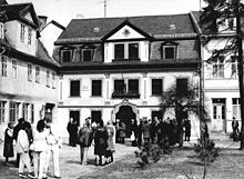 Das Musäushaus in Weimar – Gedenkstätte für Albert Schweitzer (1984) (Quelle: Wikimedia)