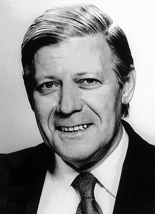 <span class="mw-page-title-main">Helmut Schmidt</span> Chancellor of the Federal Republic Germany from 1974 to 1982