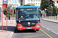 Čeština: SOR CN 8,5 ev. č. 1932, linka 293 na zastávce Poliklinika Budějovická English: Bus SOR CN 8,5 number 1932, line 293, Poliklinika Budějovická stop, Prague