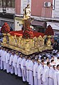Carrying the throne in the annual Easter religious procession
