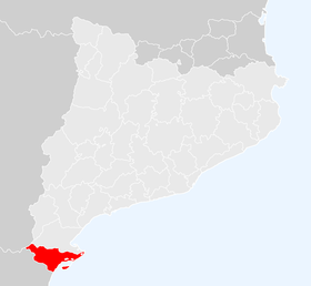 Localización de Montsià