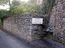 Remains of the Château of Athos-Aspis, where the musketeer Athos lived