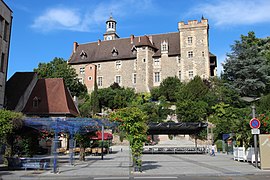 Het kasteel van de hertogen van Bourbon in Montluçon