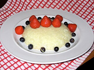 <span class="mw-page-title-main">Cheese pudding</span> Pudding dish made with cheese