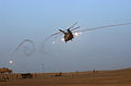 Chinook Fires Decoy Flares Over Afghanistan MOD 45150988.jpg