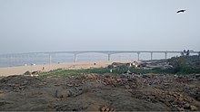 A photo of Chunar Ganga Bridge