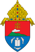 Coat of arms diocese of sorsogon.svg