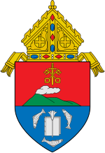 Coat of arms diocese of sorsogon.svg