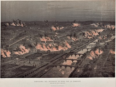 Fires in the Paris Commune