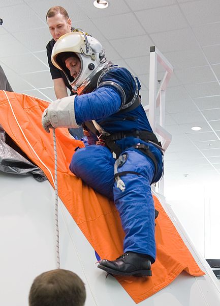 Image of early Constellation Space Suit prototype – February 2010