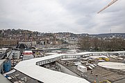 Construction of Stuttgart 21 station in 2023