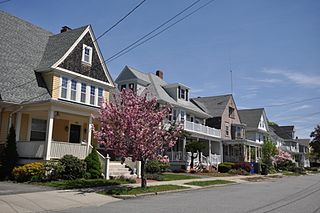 <span class="mw-page-title-main">Edgewood Historic District–Sally Greene Homestead Plats</span> Historic district in Rhode Island, United States